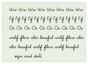 Sample Practice Page